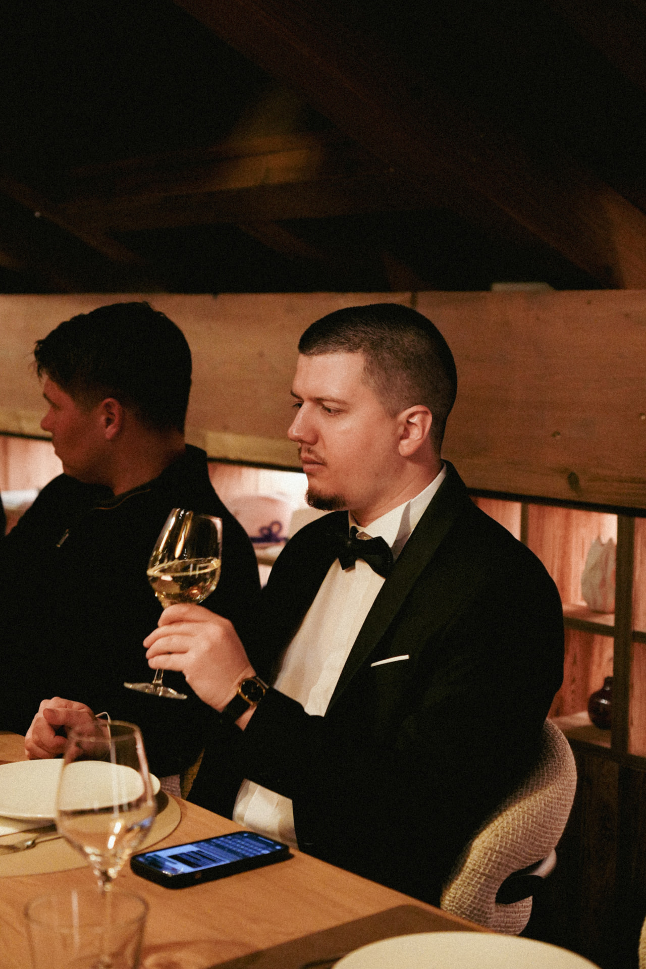 Wine with dinner